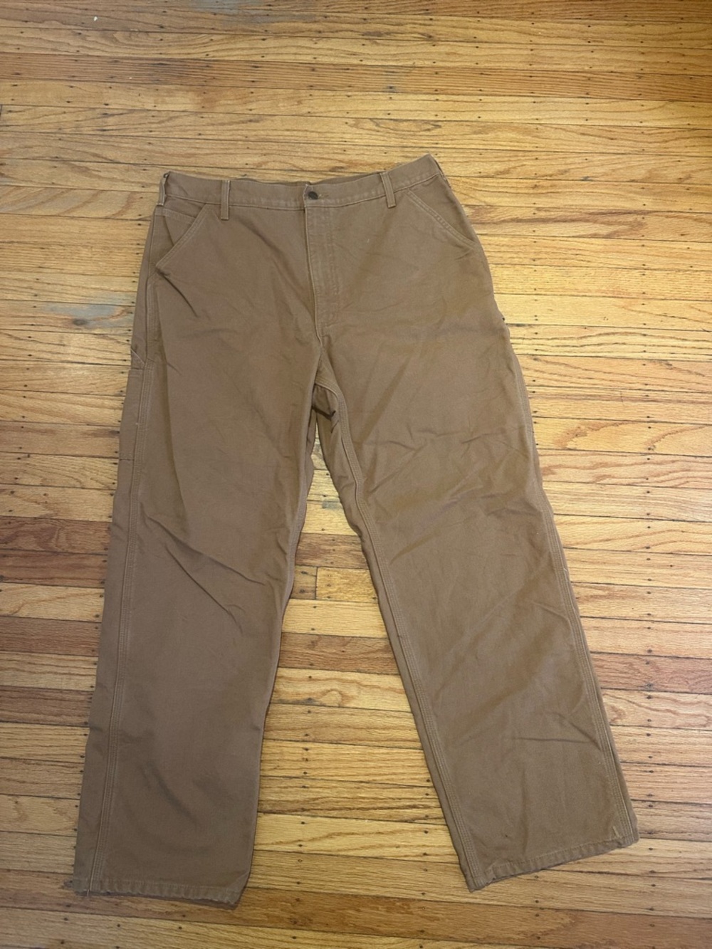 Lot of 2::Mens Carhartt Flannel Pants 38x32